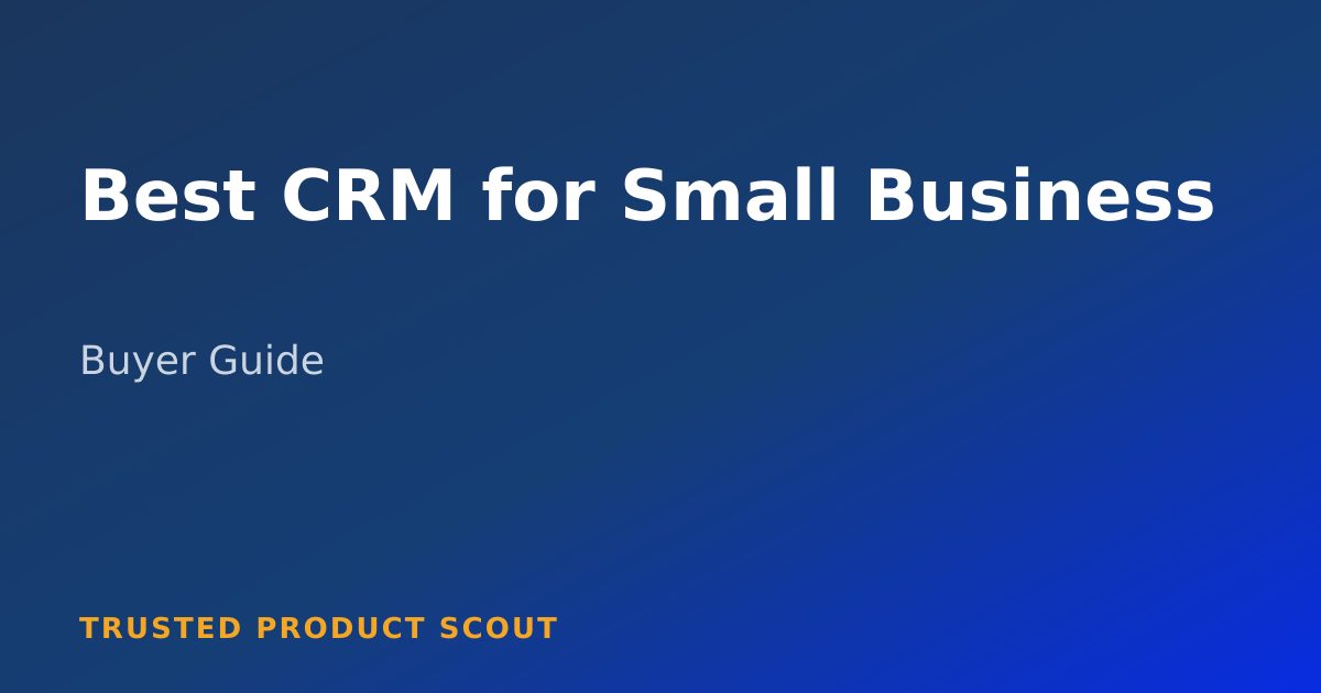Person reviewing Best CRM for Small Business data on screens