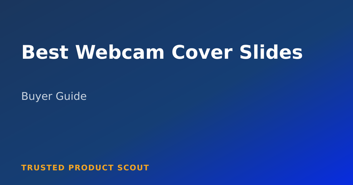 Privacy upgrade for webcam protection
