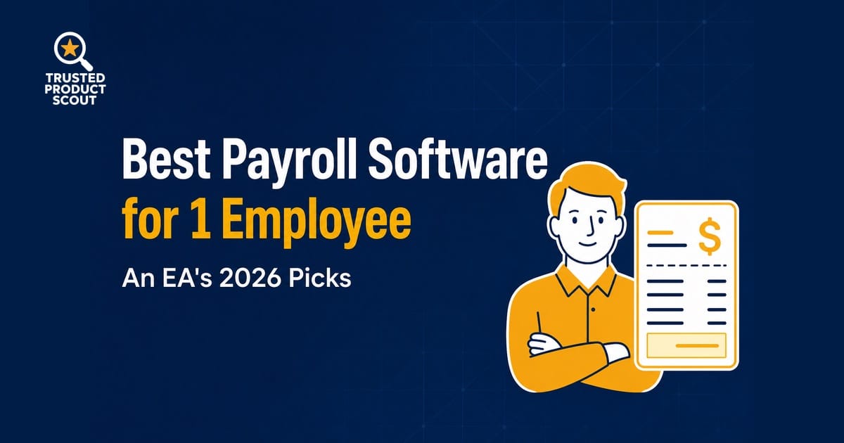 Best Payroll Software for 1 Employee (2026) Post feature image